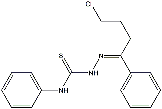 1-(4-Chloro-1-phenylbutylidene)-4-phenylthiosemicarbazide
