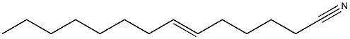 6-Tetradecenenitrile Structure