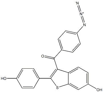 1-(4-Azidophenyl)-1-[6-hydroxy-2-(4-hydroxyphenyl)benzo[b]thiophen-3-yl]methanone