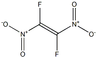 (E)-1,2-Difluoro-1,2-dinitroethene Structure