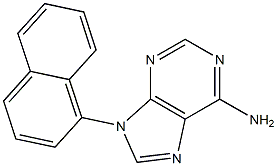  6-Amino-9-(1-naphthalenyl)-9H-purine