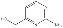 2-Amino-4-pyrimidinemethanol 结构式