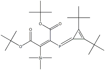 2-[(2,3-Di-tert-butyl-2-cyclopropen-1-ylidene)phosphino]-3-(trimethylsilyl)maleic acid di-tert-butyl ester|