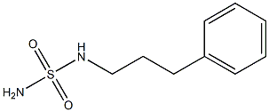 N-(3-Phenylpropyl)sulfamide Structure