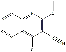 4-Chloro-2-(methylthio)quinoline-3-carbonitrile