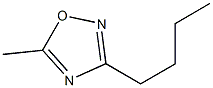 3-Butyl-5-methyl-1,2,4-oxadiazole 结构式