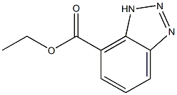 3H-Benzotriazole-4-carboxylic acid ethyl ester Struktur