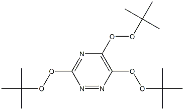 3,5,6-Tris(tert-butylperoxy)-1,2,4-triazine