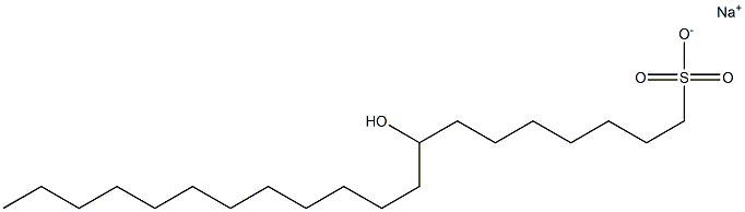 8-Hydroxyicosane-1-sulfonic acid sodium salt