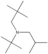 N-tert-Butyl-N-(2-methylpropyl)-2,2-dimethylpropan-1-amine Structure