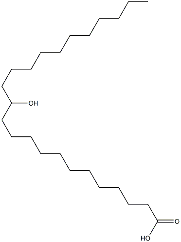 13-Hydroxytetracosanoic acid Struktur