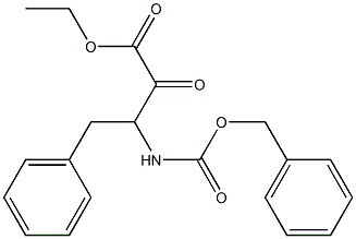 3-Benzyloxycarbonylamino-4-phenyl-2-oxobutyric acid ethyl ester 结构式