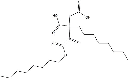 3-Butene-1,2,3-tricarboxylic acid 2,3-dioctyl ester|