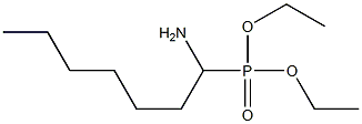 1-Aminoheptylphosphonic acid diethyl ester 结构式