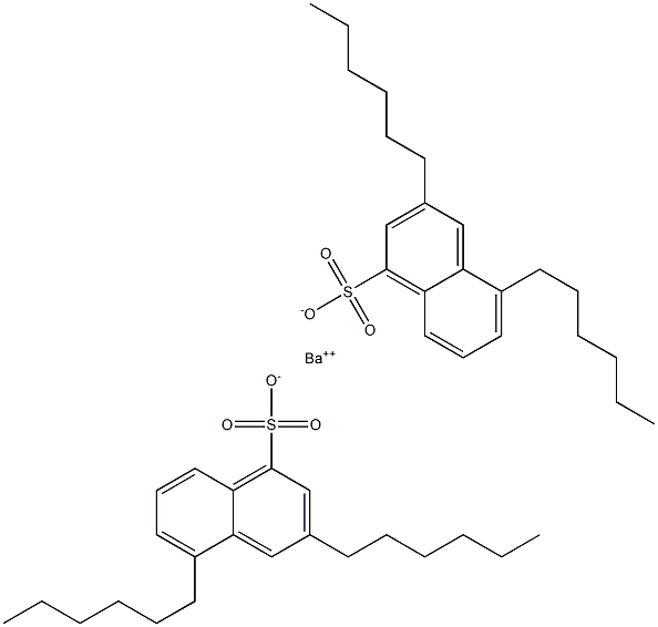 Bis(3,5-dihexyl-1-naphthalenesulfonic acid)barium salt|