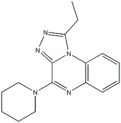 4-(1-Piperidinyl)-1-ethyl[1,2,4]triazolo[4,3-a]quinoxaline