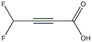 4,4-Difluoro-2-butynoic acid Structure