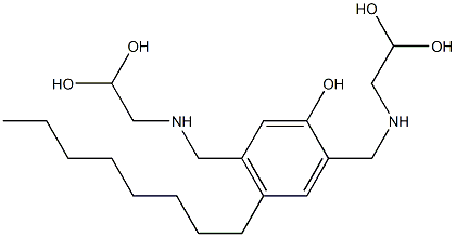 2,5-Bis[[(2,2-dihydroxyethyl)amino]methyl]-4-octylphenol