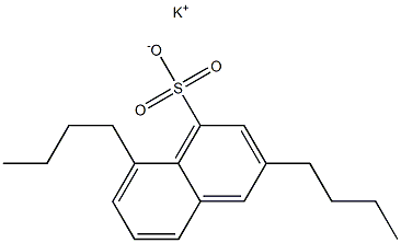 3,8-Dibutyl-1-naphthalenesulfonic acid potassium salt