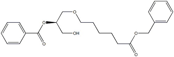  Benzoic acid (R)-1-(5-benzyloxycarbonyl-pentyloxymethyl)-2-hydroxy-ethyl ester