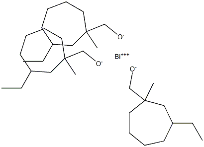 Bismuth 2-ethylhexano-isopropoxide, 5% w/v in isopropanol, 99.9% (metals basis) Struktur