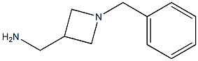 (1-Benzyl-3-azetidinyl)methanamine Struktur