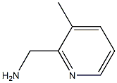 (3-Methyl-2-pyridinyl)methanamine 化学構造式