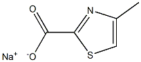 4-Methyl-1,3-thiazole-2-carboxylic acid sodiumsalt Structure