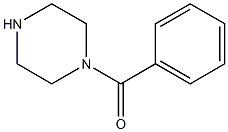 Phenyl(1-piperazinyl)methanone 化学構造式