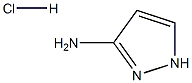 1H-pyrazol-3-amine hydrochloride 结构式