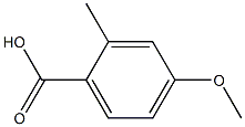 2-甲基-4-甲氧基苯甲酸, , 结构式