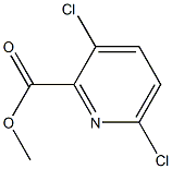 3,6-二氯吡啶-2-羧酸甲酯 结构式