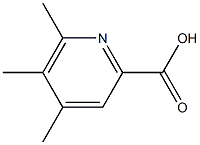 4,5,6-Trimethylpyridine-2-carboxylic acid Structure