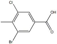3-bromo-5-chloro-4-methylbenzoic acid