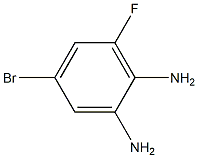 1,2-diamino-4-bromo-6-fluorobenzene Struktur