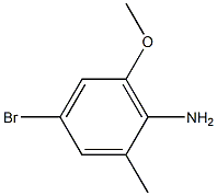4-bromo-2-methyl-6-methoxyaniline Structure