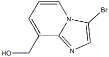(3-bromoimidazo[1,2-a]pyridin-8-yl)methanol Structure