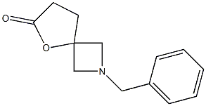 2-苄基-5-噁-2-氮杂螺[3.4]-6-辛酮, , 结构式