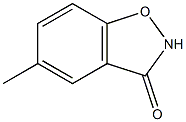 5-Methyl-1,2-benzisoxazol-3(2H)-one Struktur