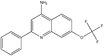 4-Amino-2-phenyl-7-trifluoromethoxyquinoline