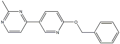 4-(6-(benzyloxy)pyridin-3-yl)-2-methylpyrimidine