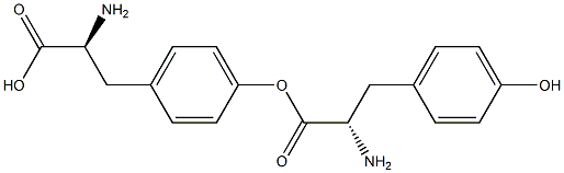 酪氨酰-L-酪氨酸,,结构式
