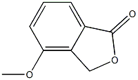 4-methoxy-2-benzofuran-1(3H)-one,,结构式
