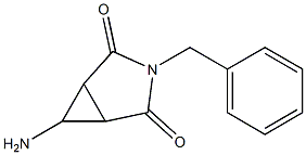 6-amino-3-benzyl-3-azabicyclo[3.1.0]hexane-2,4-dione,,结构式