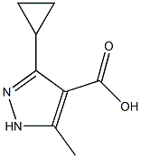 3-cyclopropyl-5-methyl-1H-pyrazole-4-carboxylic acid