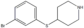  4-(3-Bromo-phenylsulfanyl)-piperidine