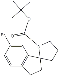 tert-butyl 6-bromo-2,3-dihydrospiro[indene-1,2'-pyrrolidine]-1'-carboxylate|