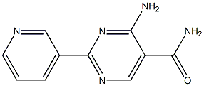 4-Amino-2-pyridin-3-yl-pyrimidine-5-carboxylic acid amide