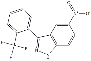 3-(2-(trifluoromethyl)phenyl)-5-nitro-1H-indazole