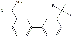 5-(3-(trifluoromethyl)phenyl)pyridine-3-carboxamide